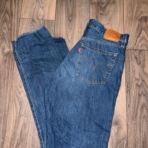 Levi's Premium 501 Blue Jeans Button-Fly Medium Wash